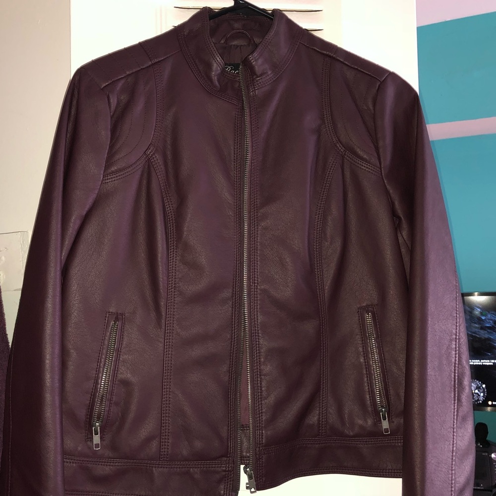 Leather jacket